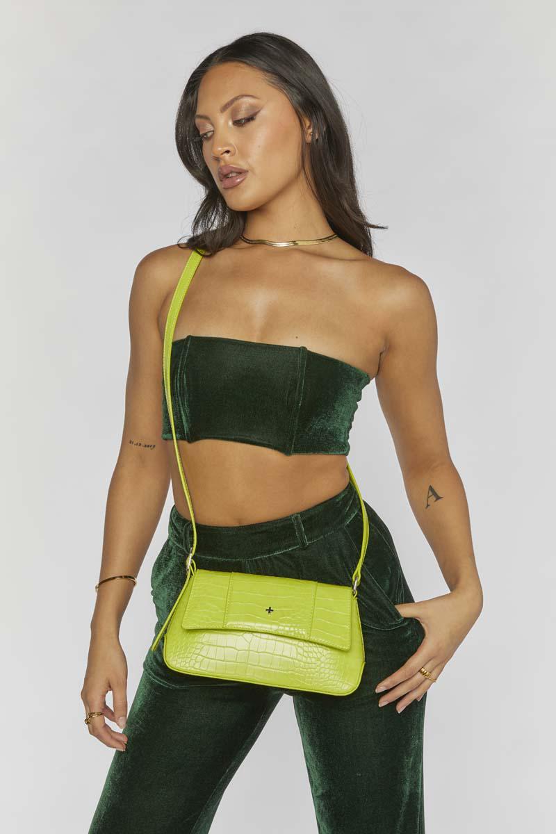 Lexy - Apple Croc Silver