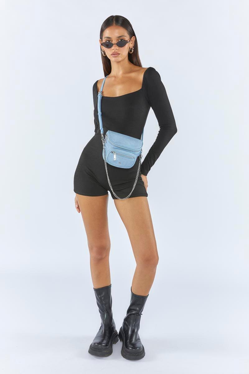 Milly - Croc Denim