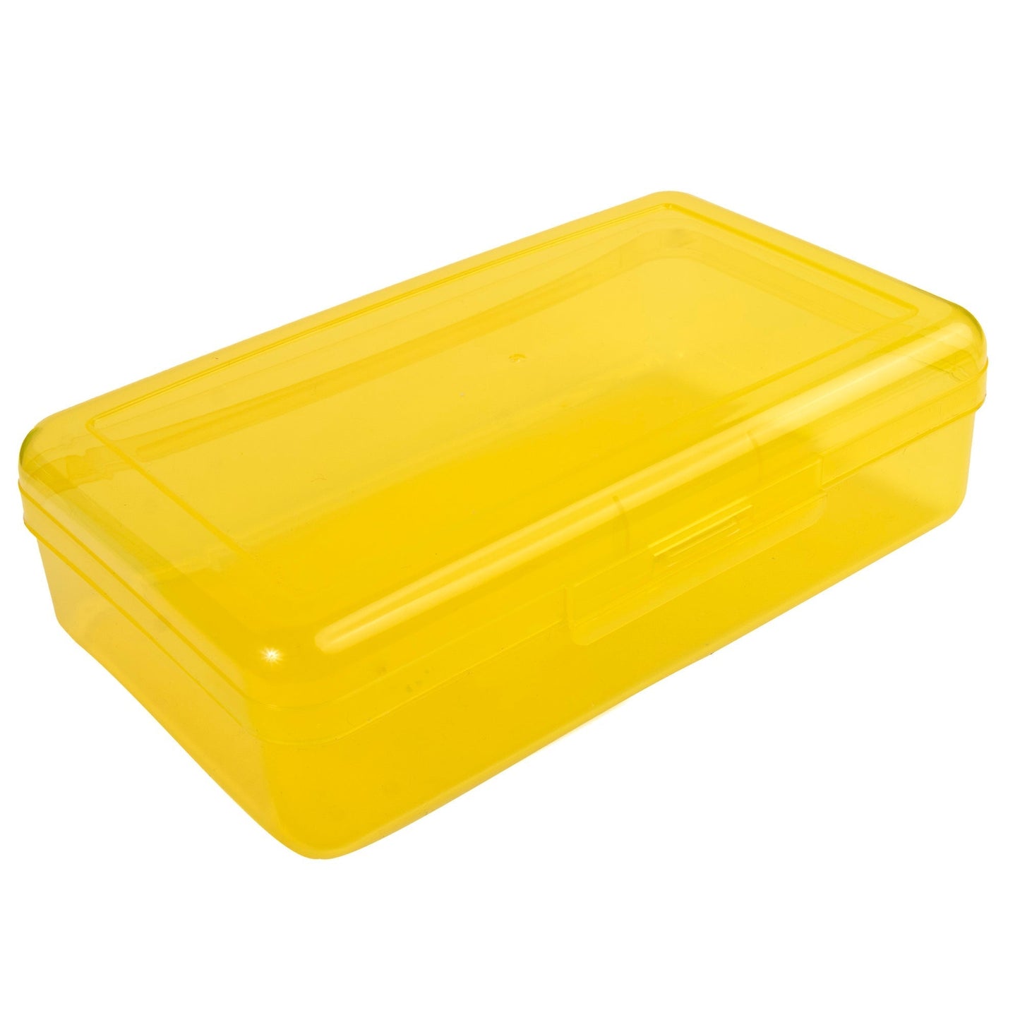 Plastic Pencil Box - Assorted Colors