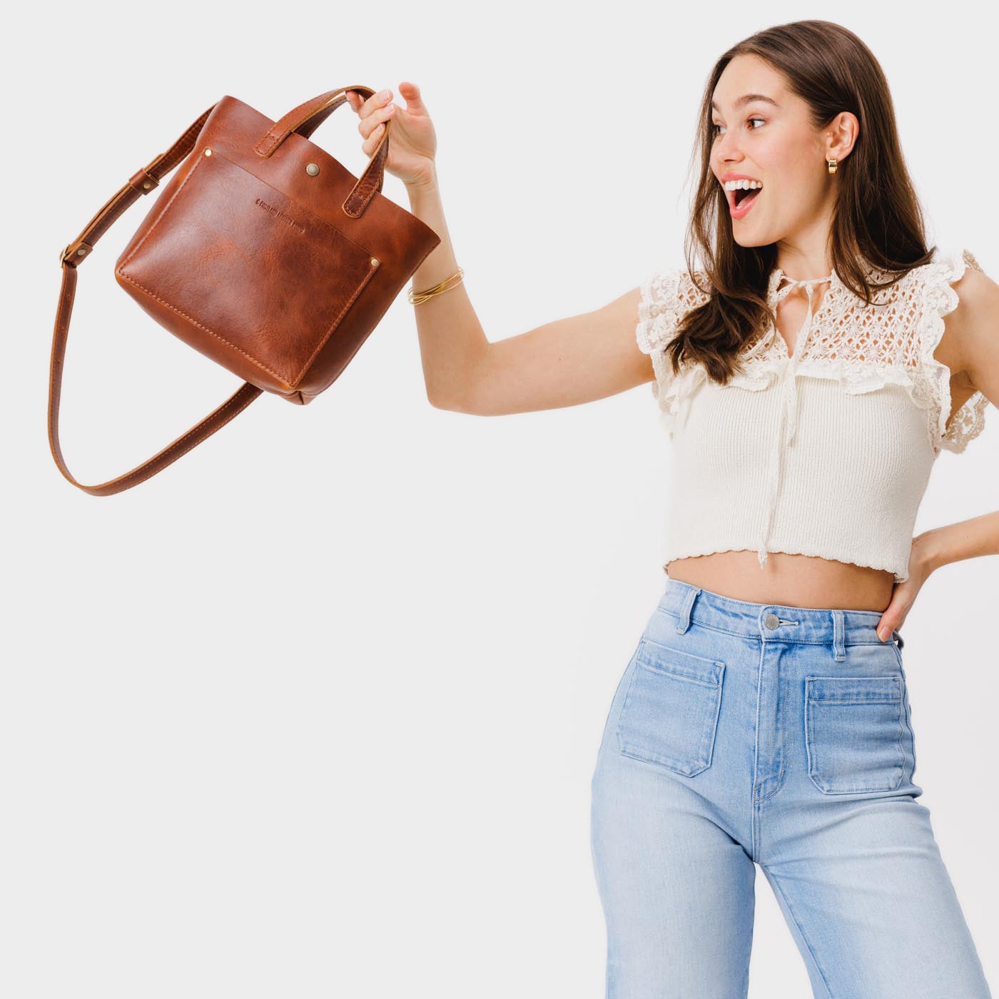 Mini Crossbody Tote