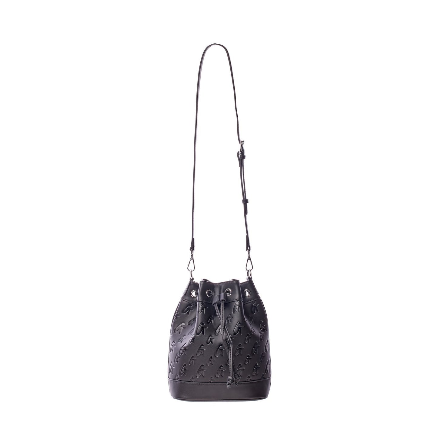 MONOGRAM MEDIUM BUCKET BAG MATTE BLACK