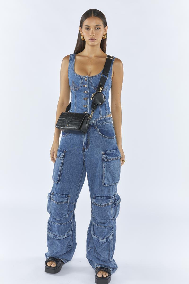 Candi - Black Croc
