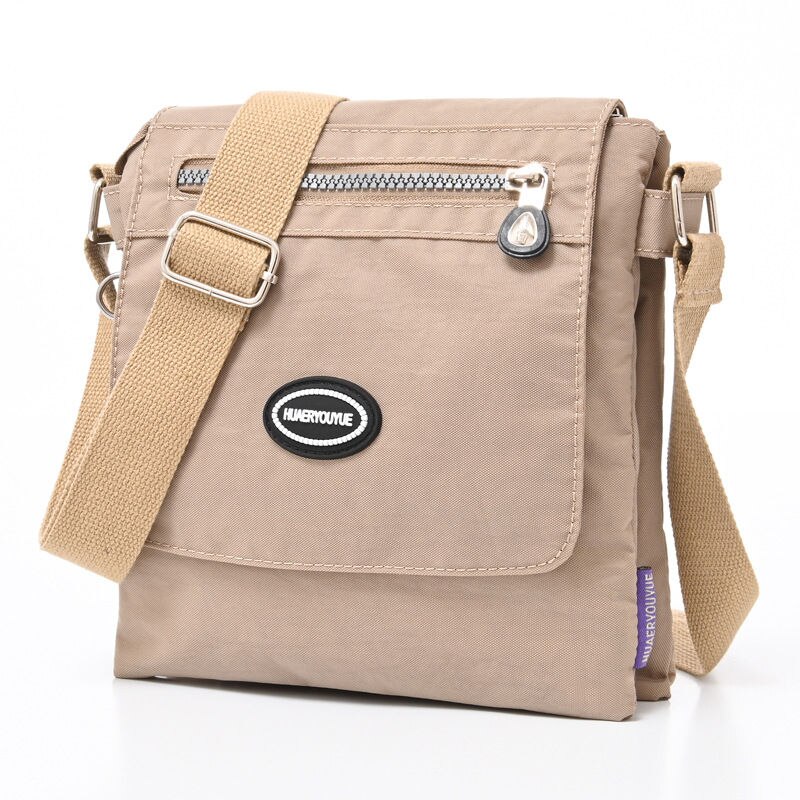 Kylethomasw Nylon Waterproof Ladies Shoulder Bags Female Handbag Multi Pockets Women Crossbody Bags Retro Messenger Bag for Women Coin Purse