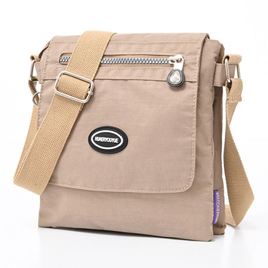 Kylethomasw Nylon Waterproof Ladies Shoulder Bags Female Handbag Multi Pockets Women Crossbody Bags Retro Messenger Bag for Women Coin Purse