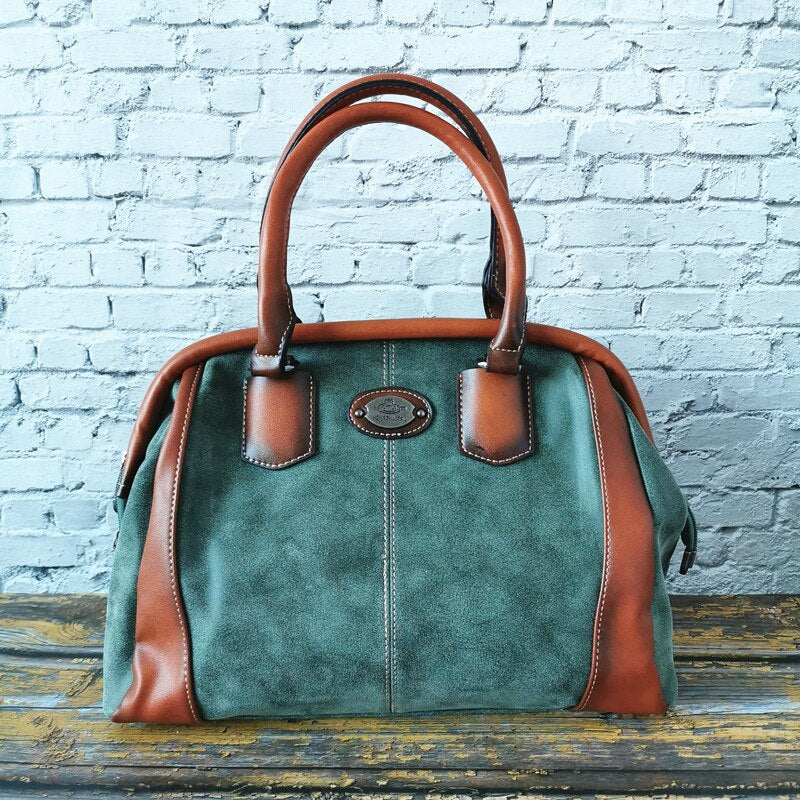 Luxury High Quality Leather Women Handbags Vintage Ladies Shoulder Bags Female Crossbody Bag Large Capacity Travel Casual Tote