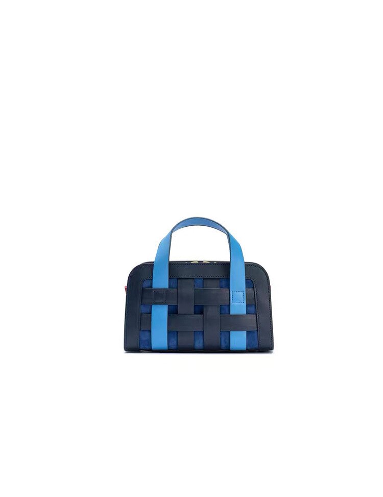 Square Mini Shoulder Bag, Crossbody Handbag With Handles, Foldover Faux Leather Small Size, Patch Mini Bags For Women