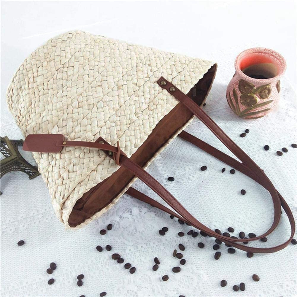 Kylethomasw  New Fashion Women Straw Woven Shoulder Crossbody Messenger Bag Summer Beach Holiday Large capacity Chain Saddle Bags Small Purse