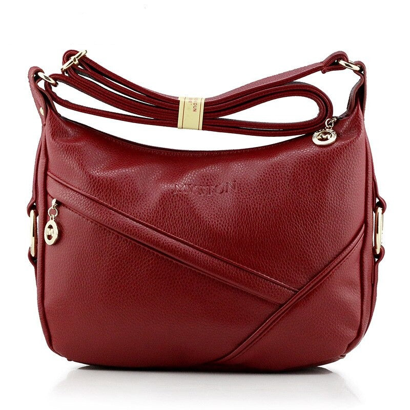 Fashion Soft Leather Women Handbag Bag Solid Zipper High Quality Female Bag Casual Women Messenger Shoulder Bags Bolsa Femininas