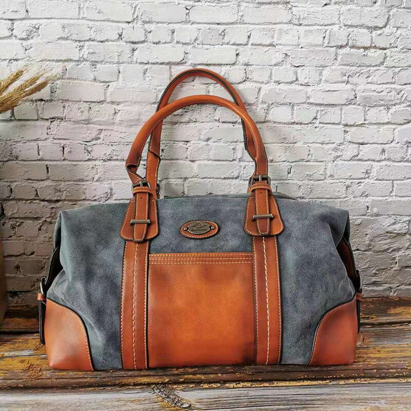 Luxury High Quality Leather Women Handbags Vintage Ladies Shoulder Bags Female Crossbody Bag Large Capacity Travel Casual Tote
