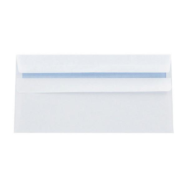 Supreme DL Envelopes 80gsm Plain Peel and Seal White (Pack of 1000)