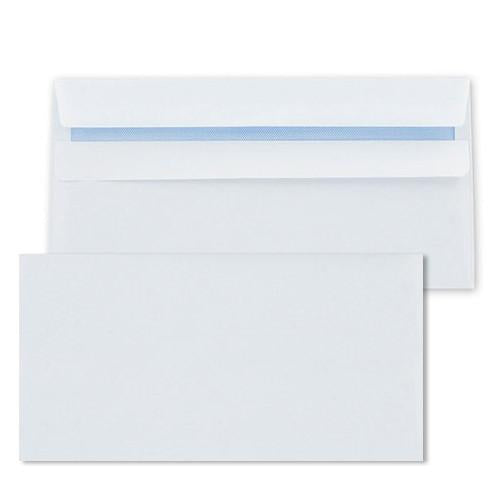 Supreme DL Envelopes 80gsm Plain Peel and Seal White (Pack of 40)