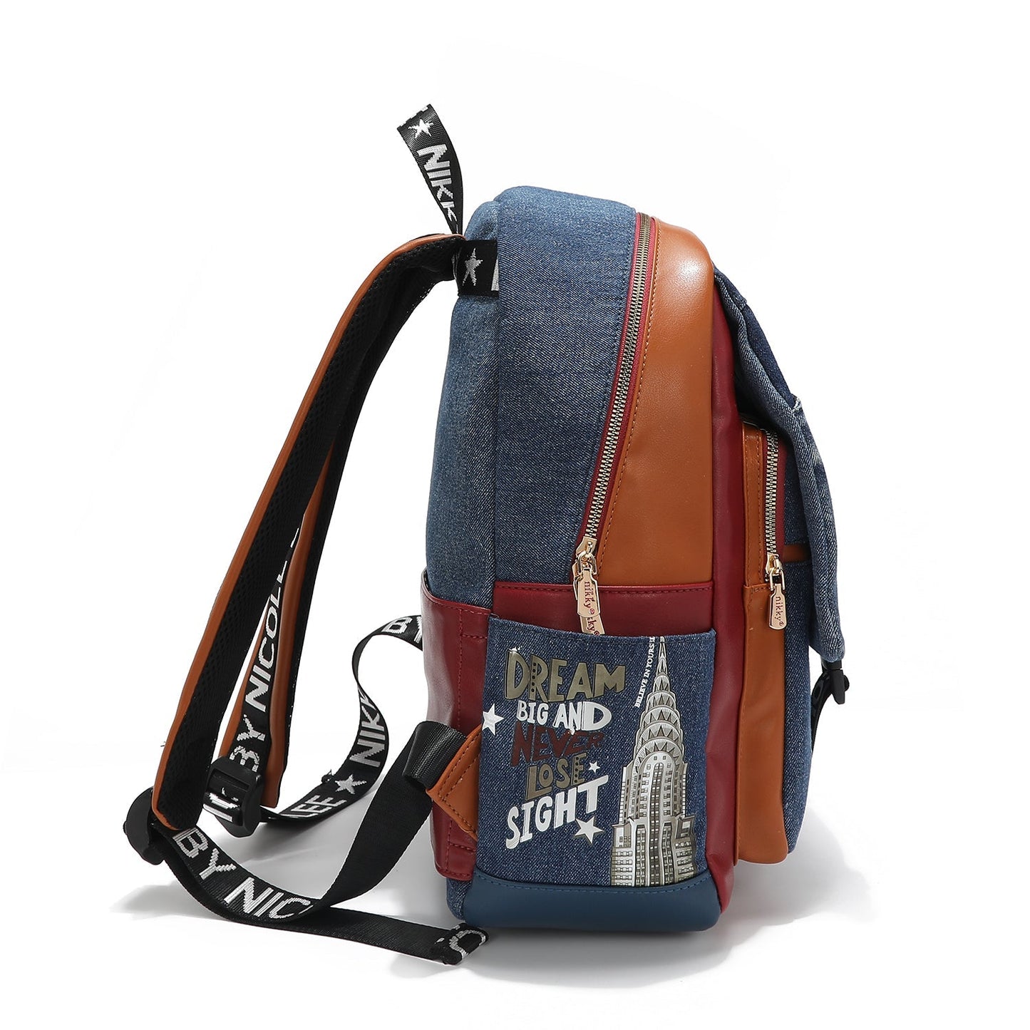 MOCHILA CON SOLAPA DE VAQUERO DREAMER