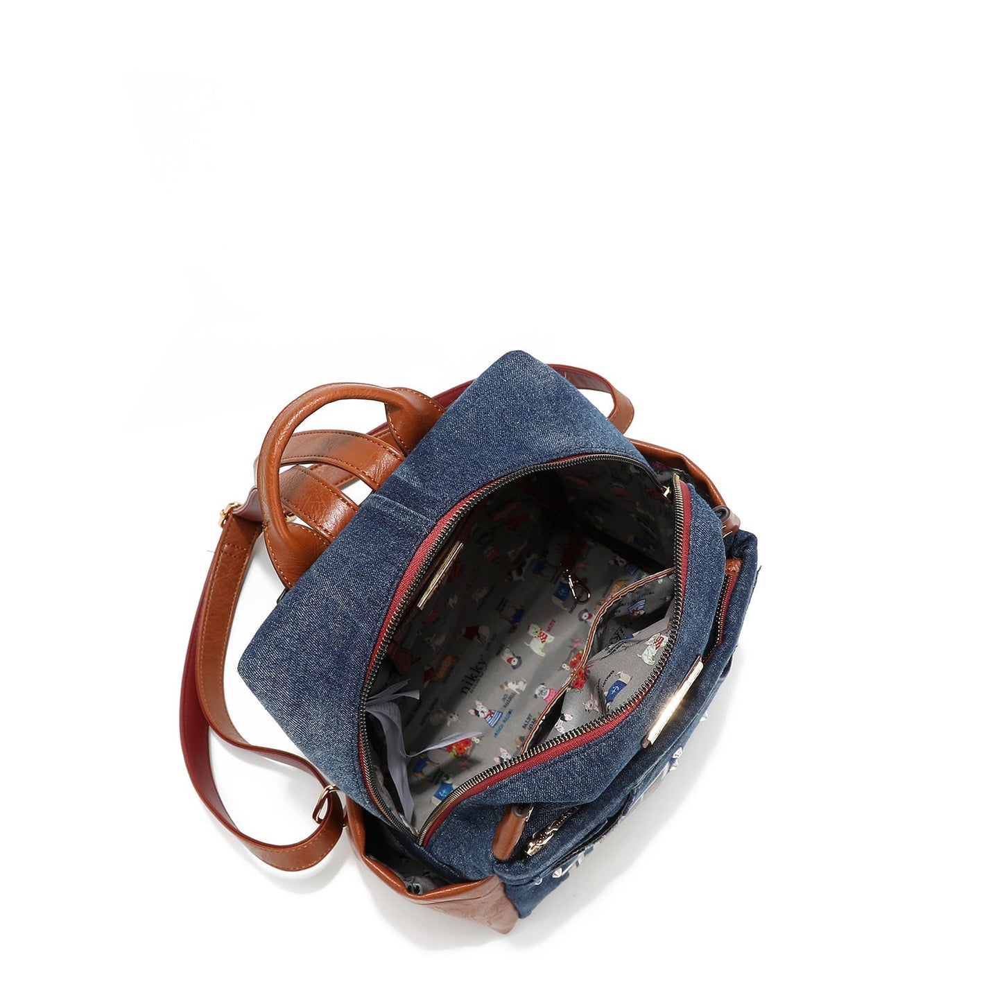 MOCHILA DENIM ONE HAPPY FAMILY