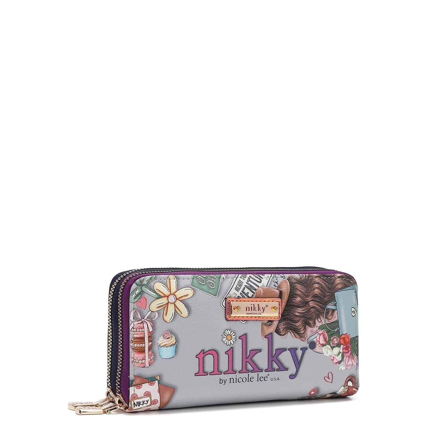 CARTERA DOBLE CREMALLERA NIKKY NIKKY WORLD
