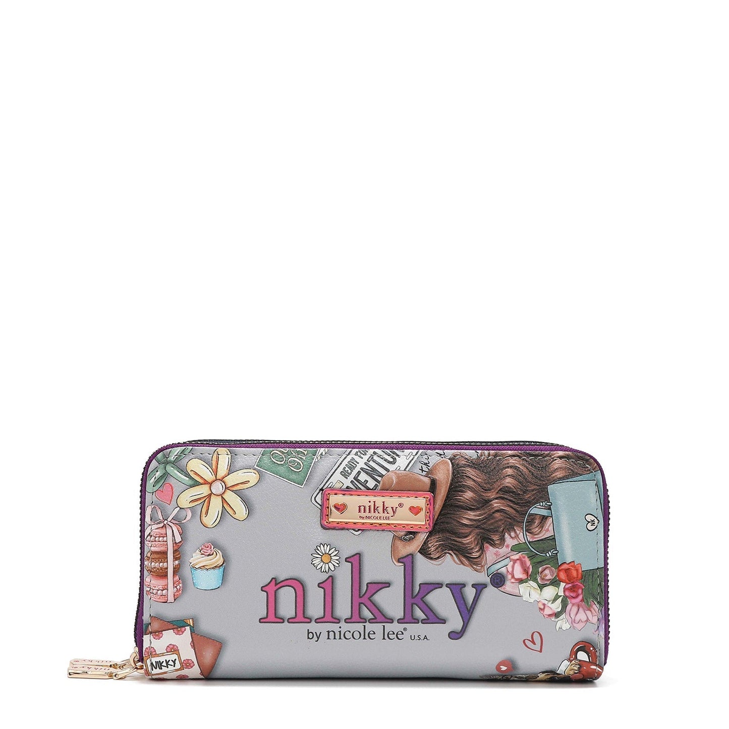 CARTERA DOBLE CREMALLERA NIKKY NIKKY WORLD