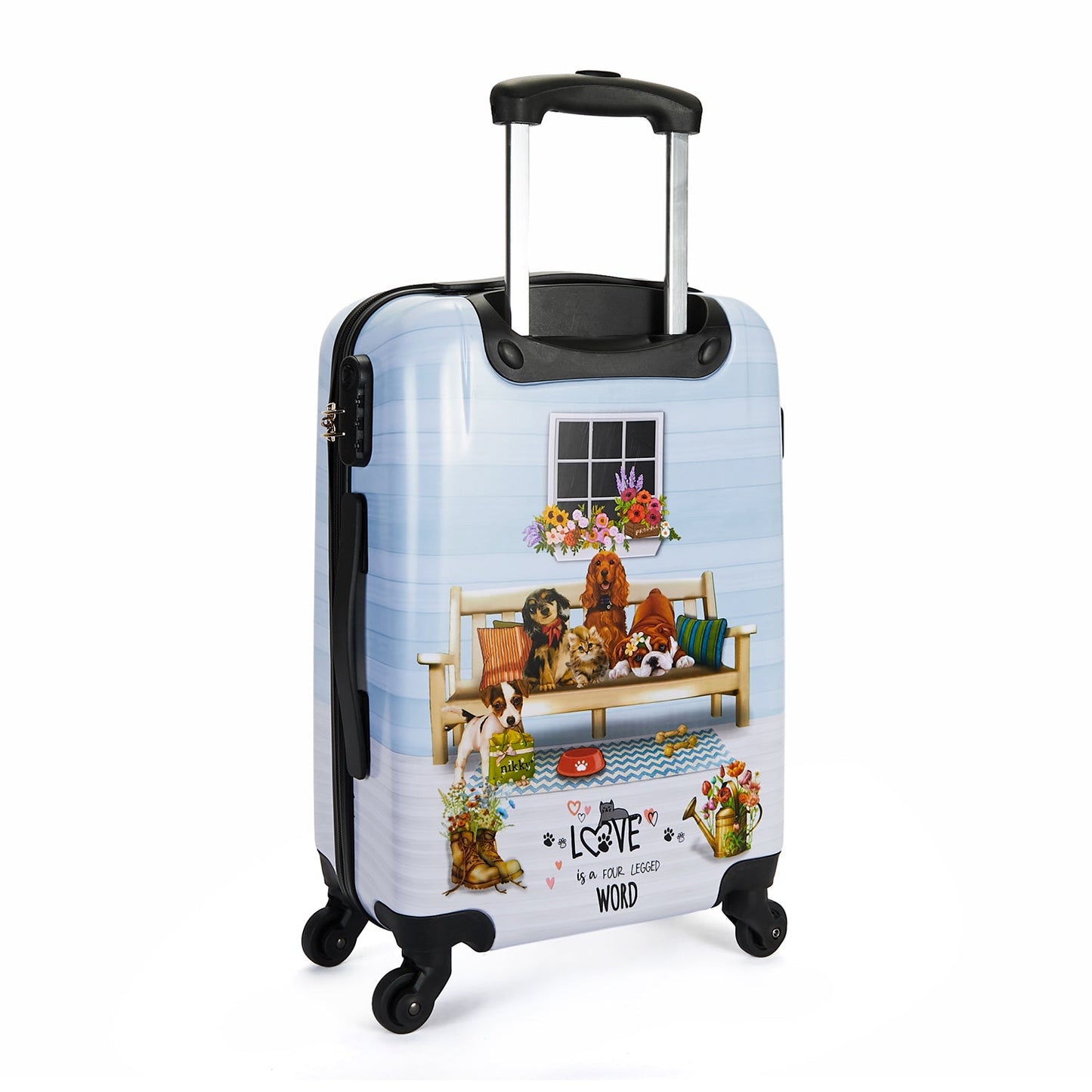 MALETA DE CABINA DE PLASTICO ABS ONE HAPPY FAMILY