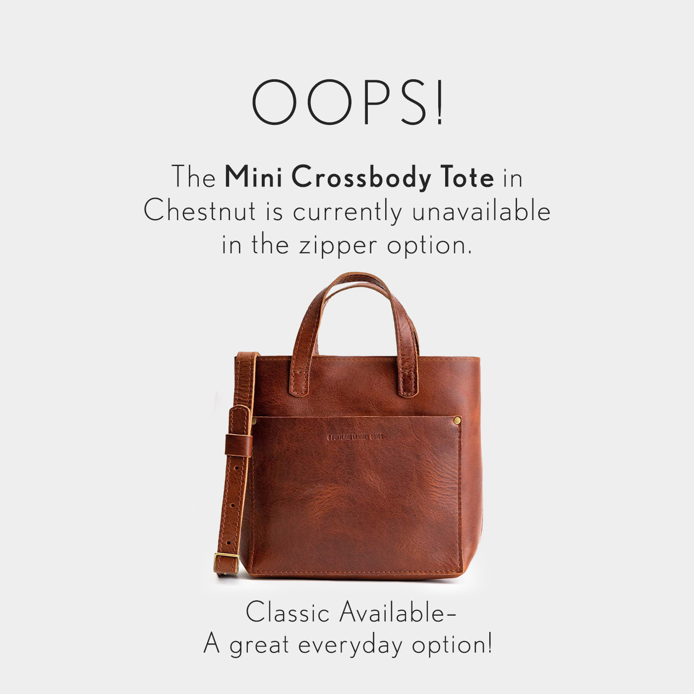 Mini Crossbody Tote