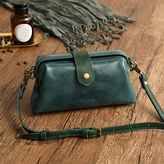 Women 's Bag Retro Exquisite PU Leather Zipper Shoulder Messenger Bag Lady Solid Color Luxury Brand Designer Handbags