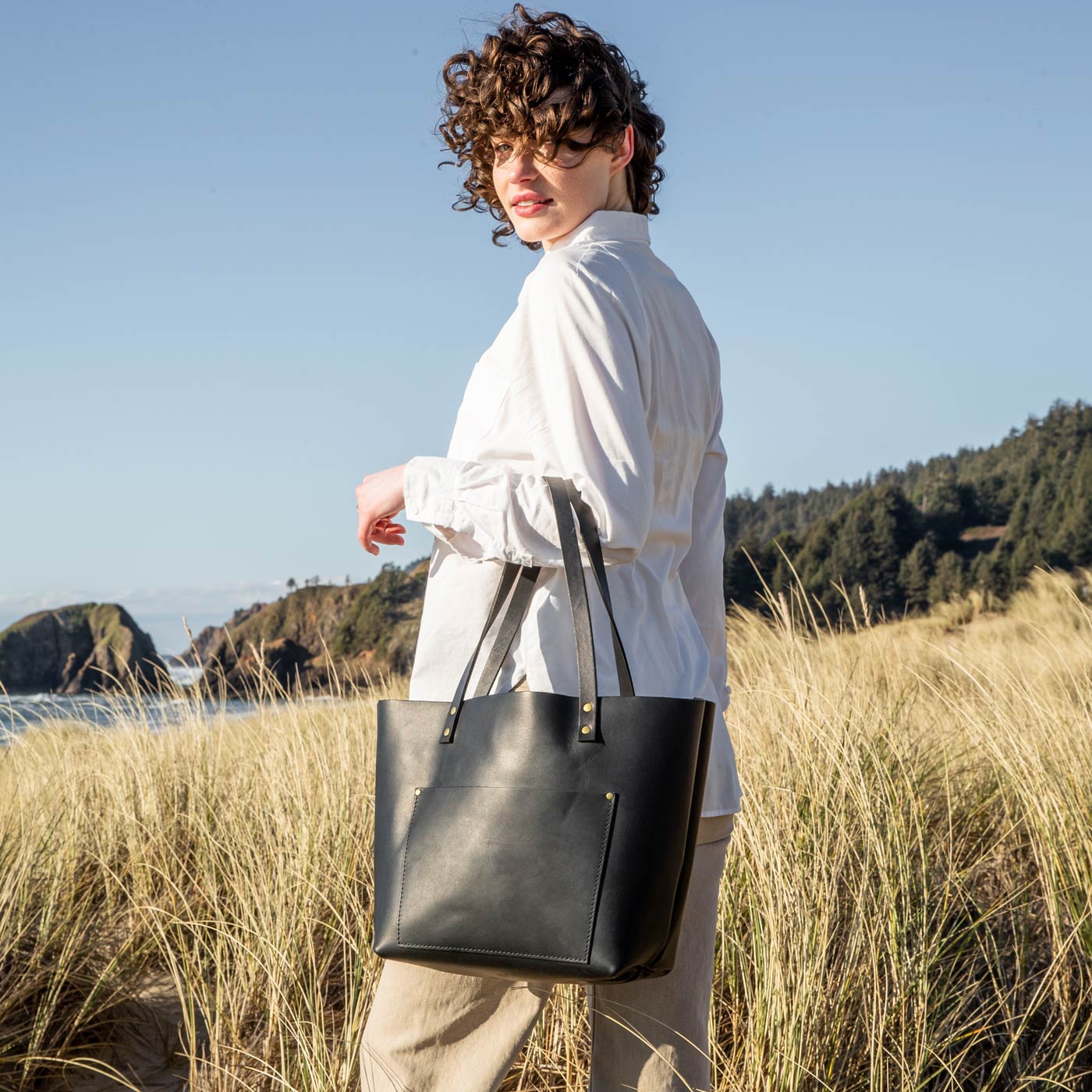 Leather Tote Bag