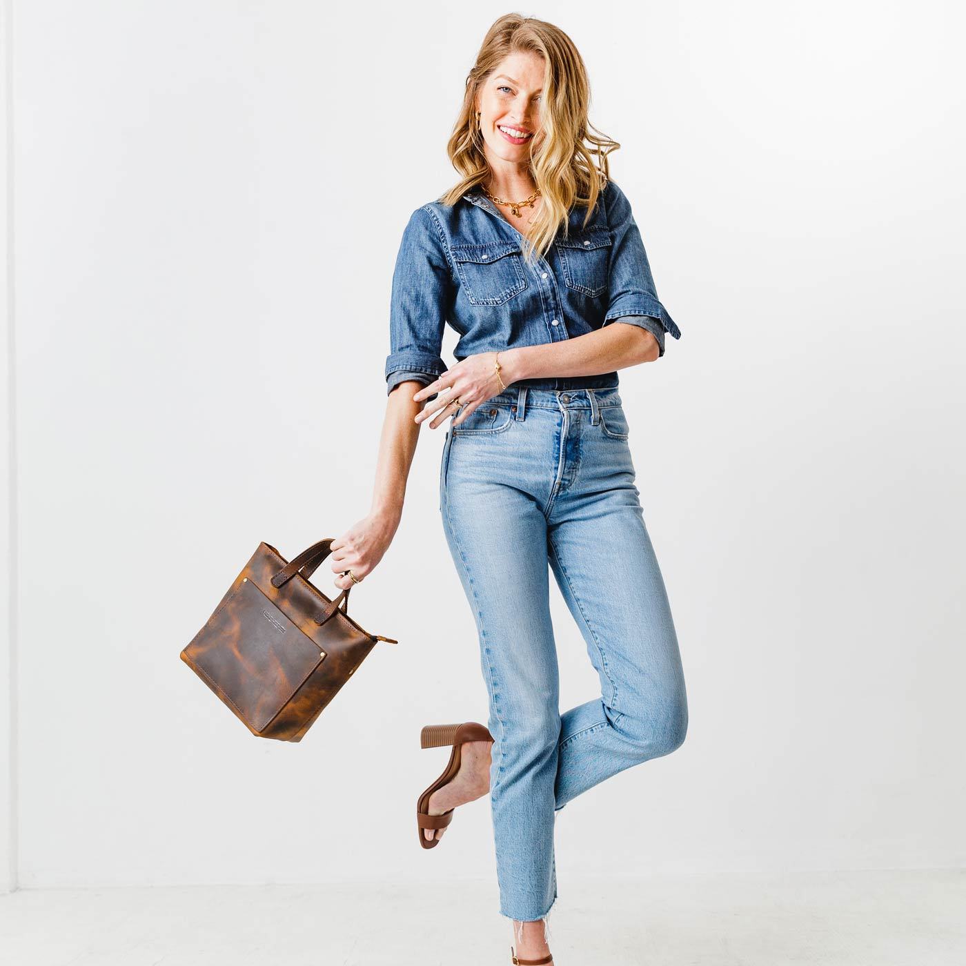 Mini Crossbody Tote