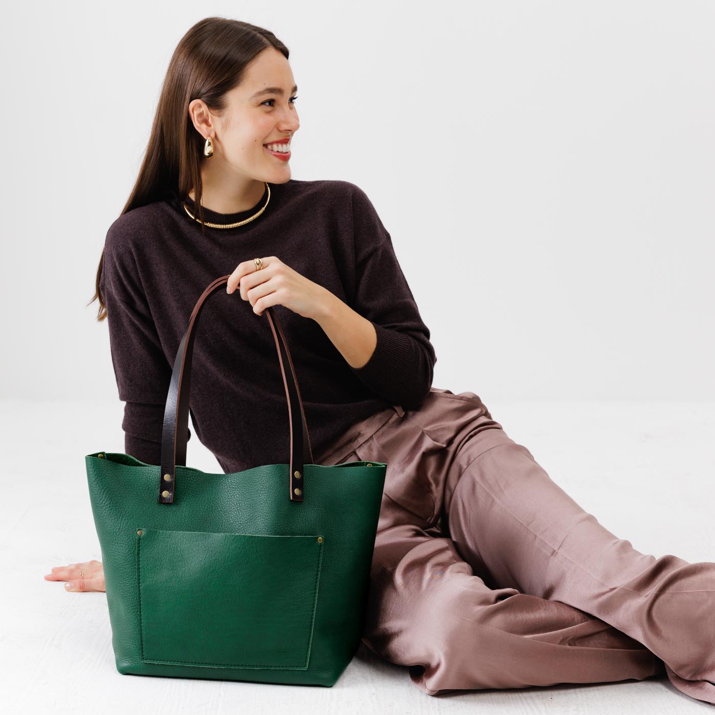 Leather Tote Bag