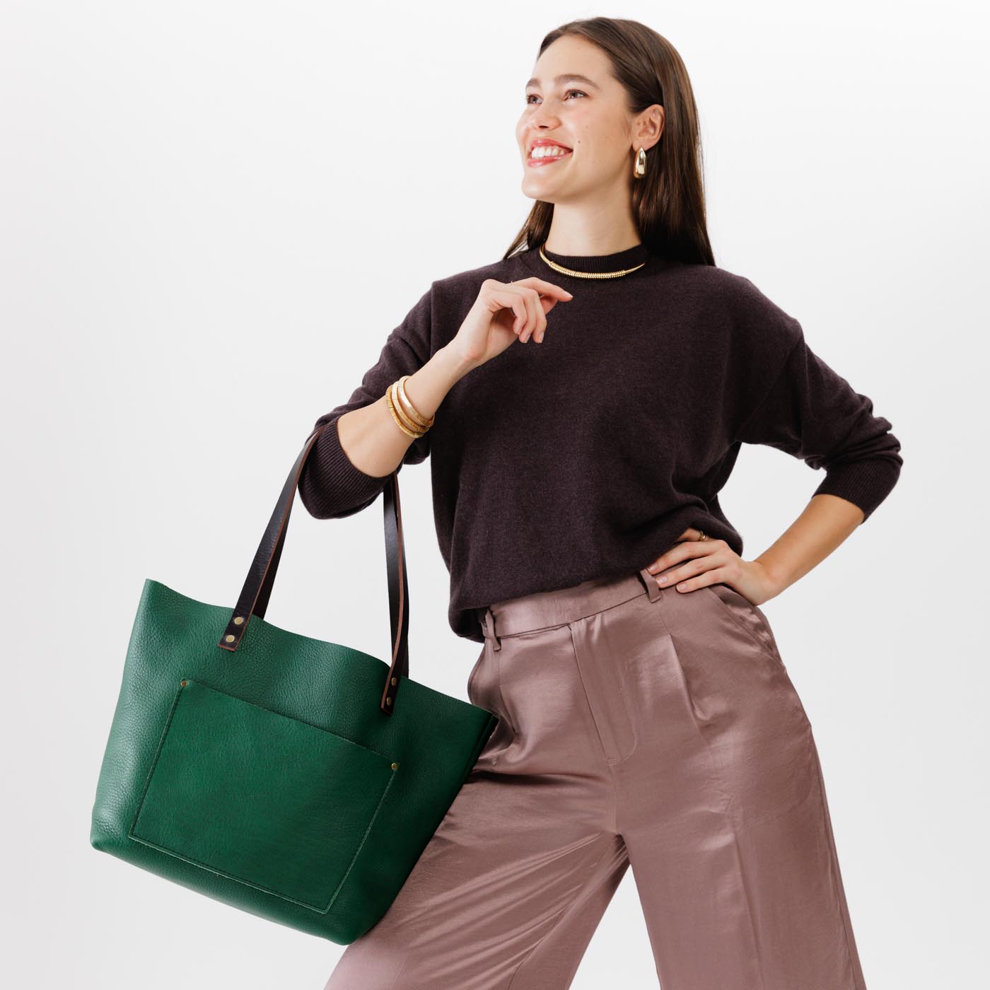 Leather Tote Bag