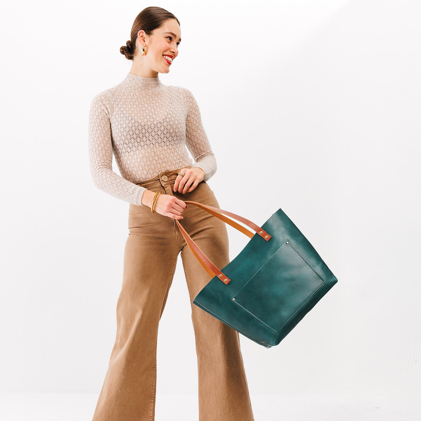 Leather Tote Bag