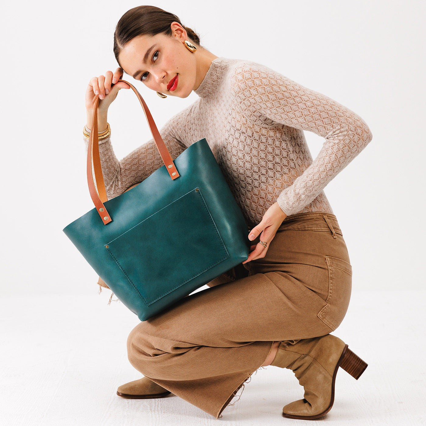 Leather Tote Bag