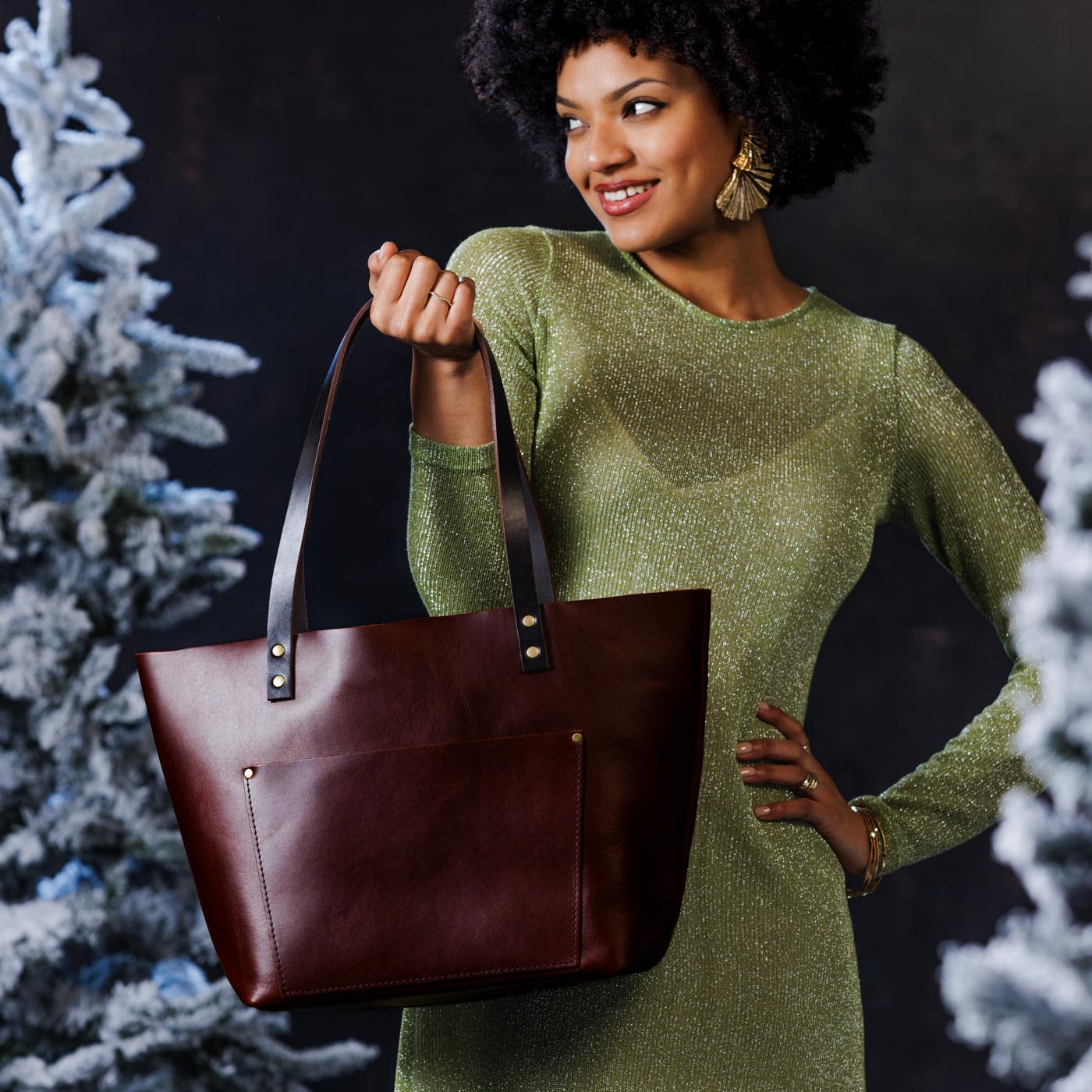 Leather Tote Bag