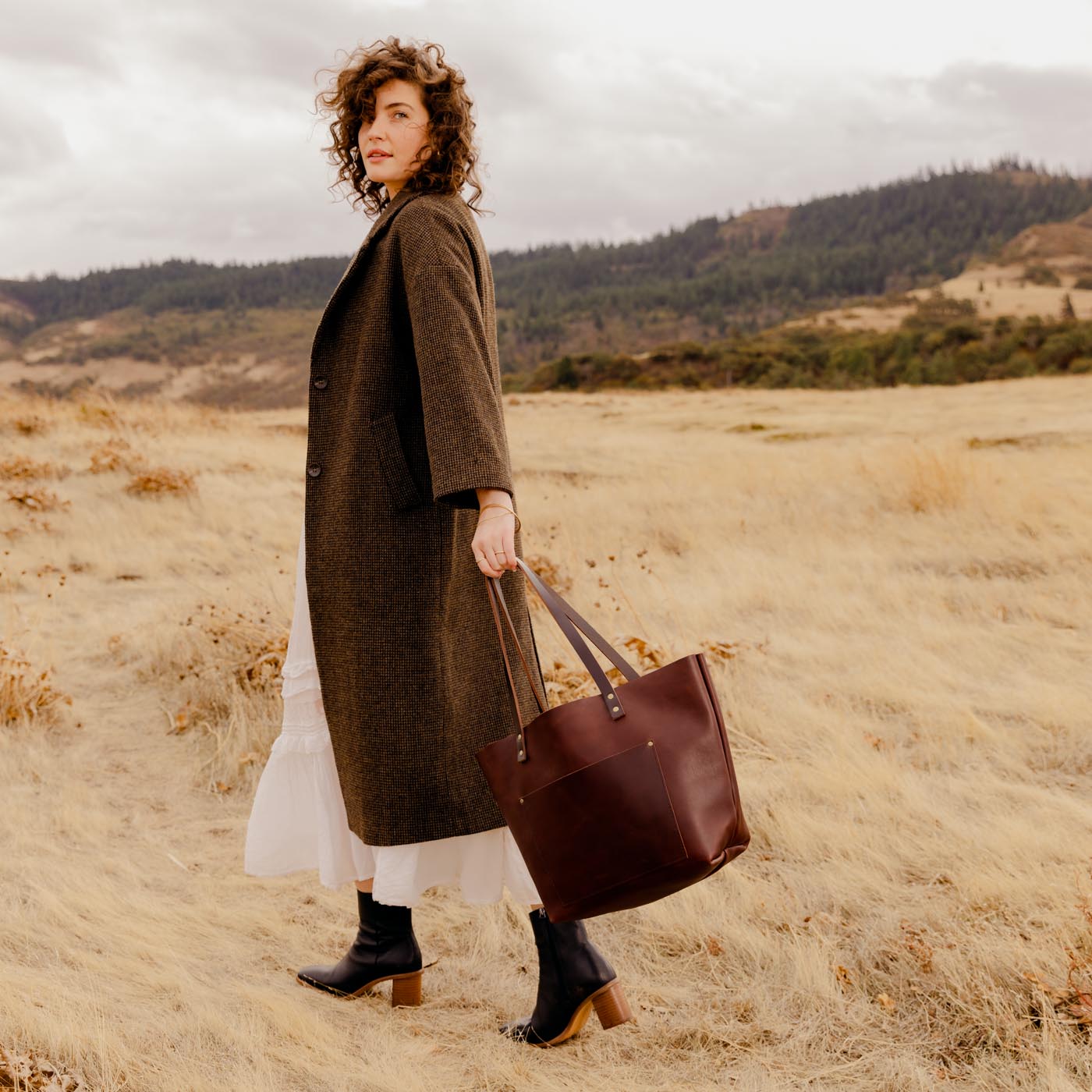 Leather Tote Bag