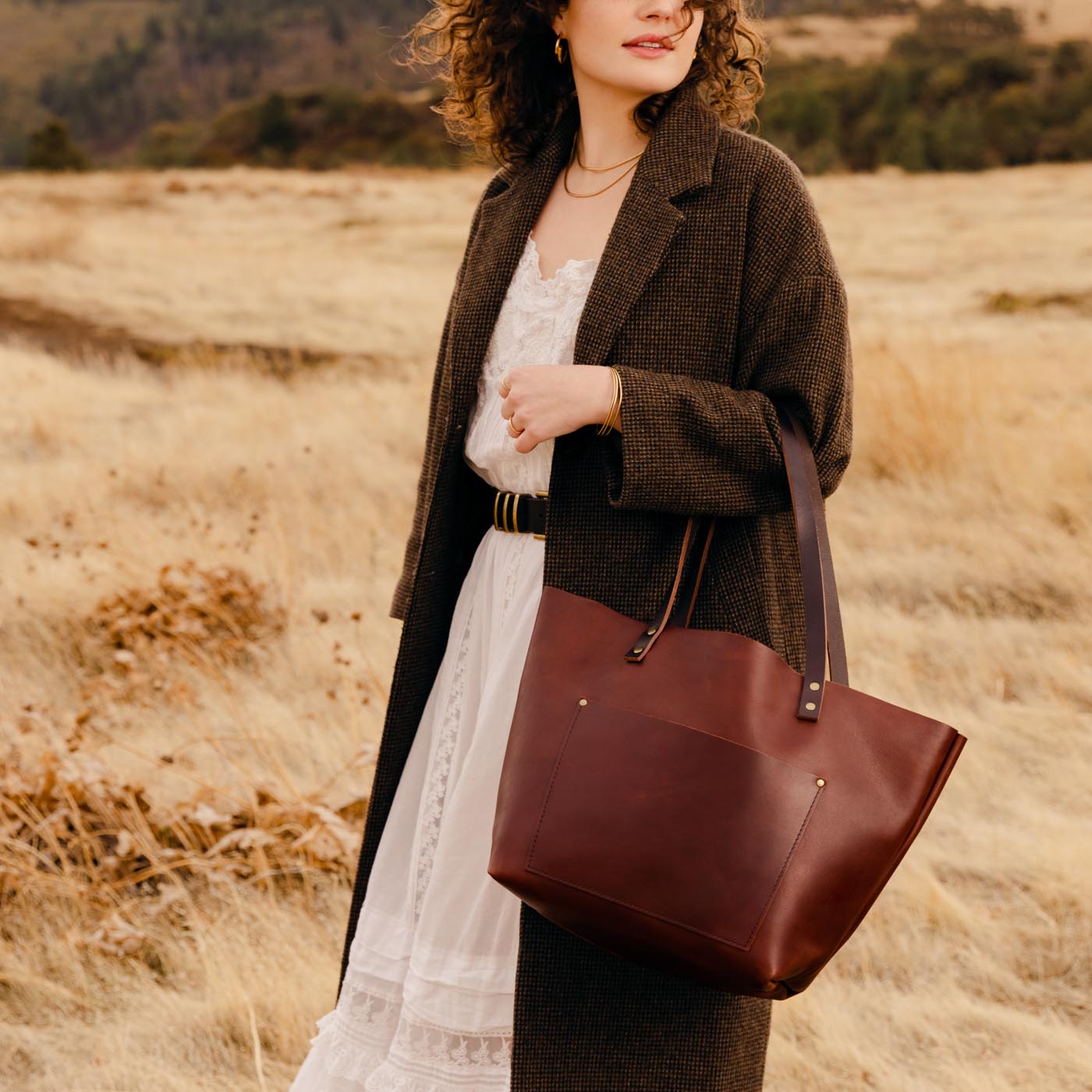 Leather Tote Bag