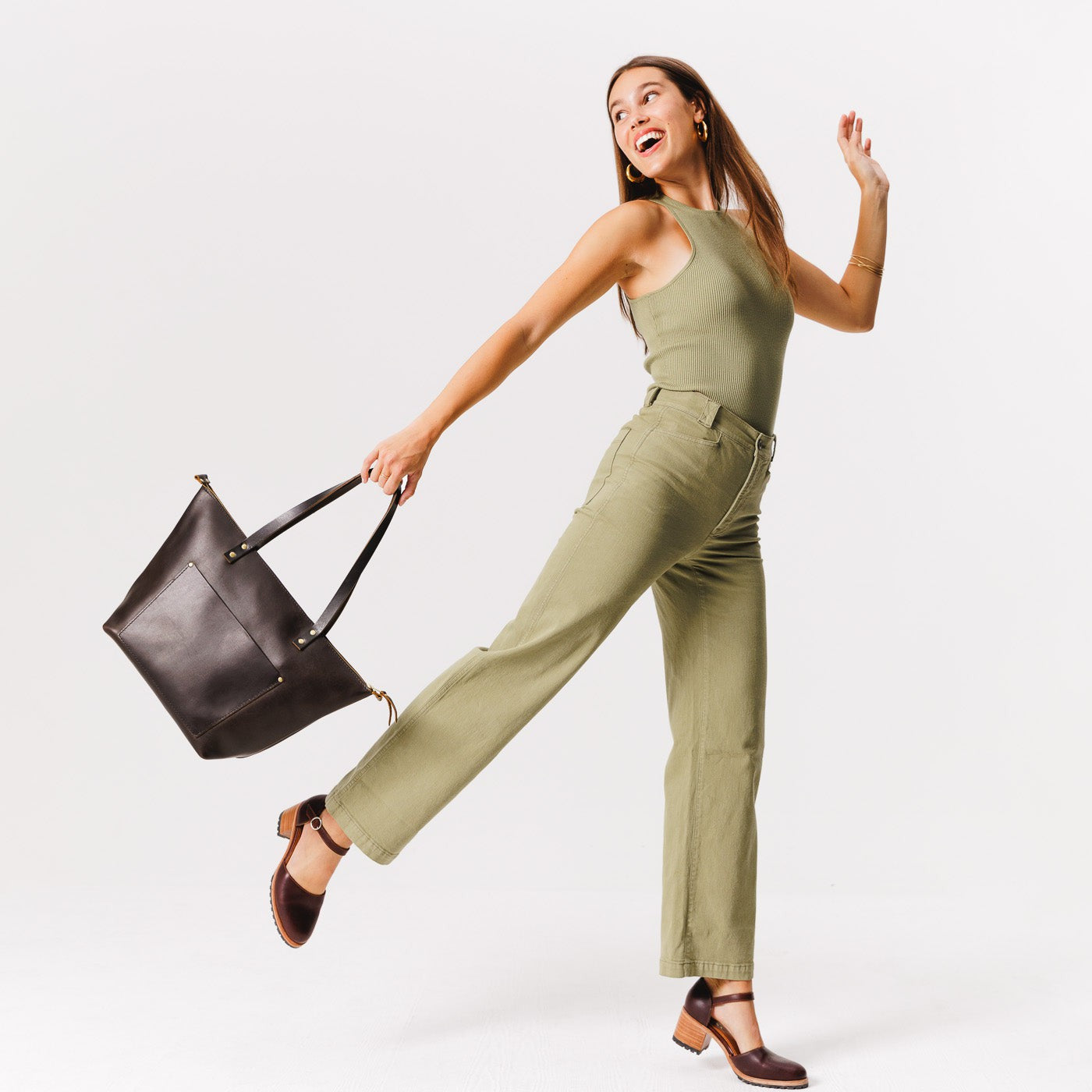 Leather Tote Bag