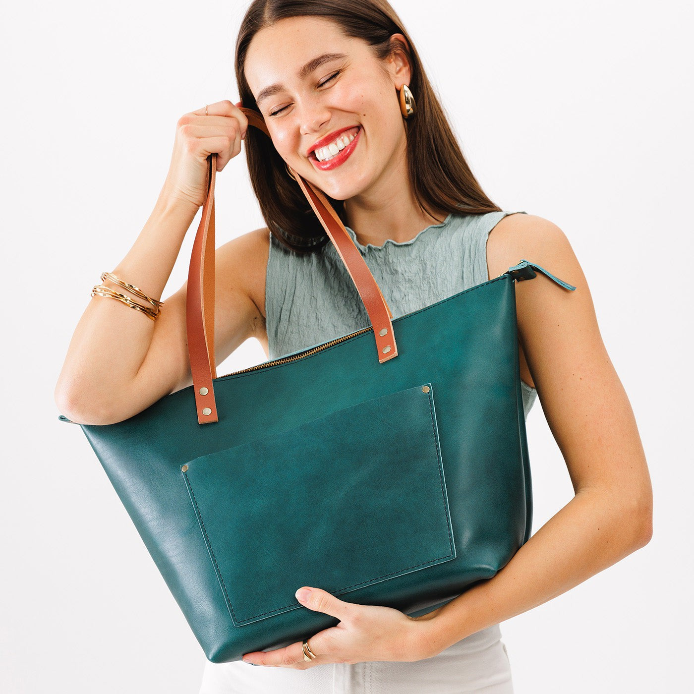 Leather Tote Bag