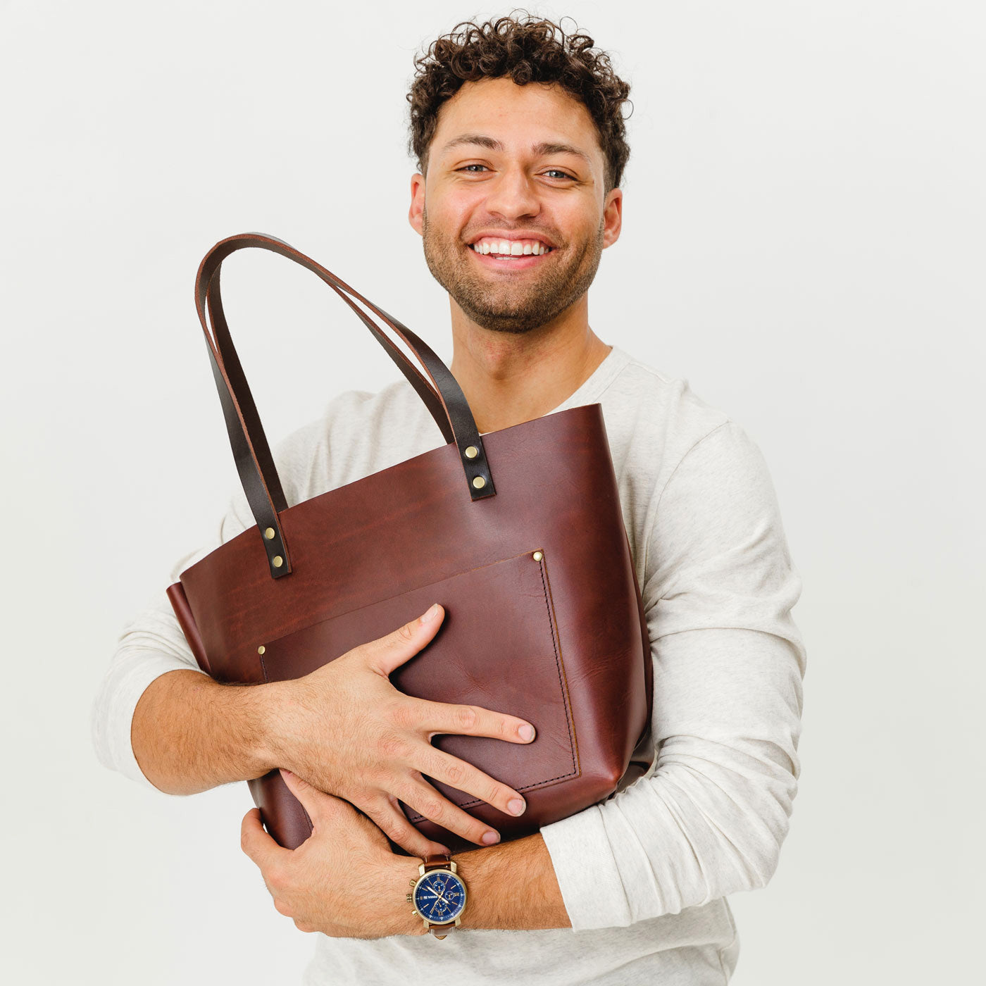 Leather Tote Bag