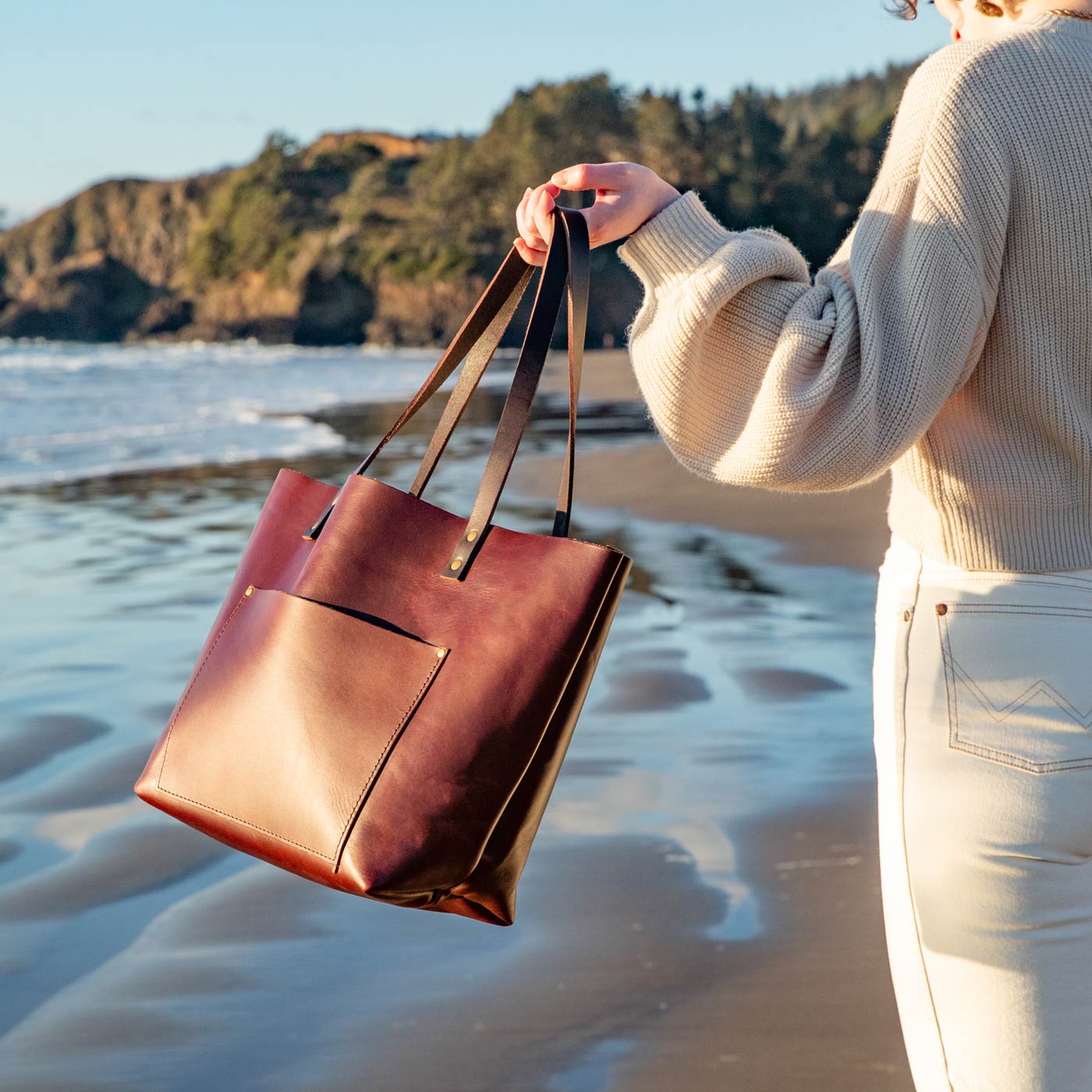 Leather Tote Bag