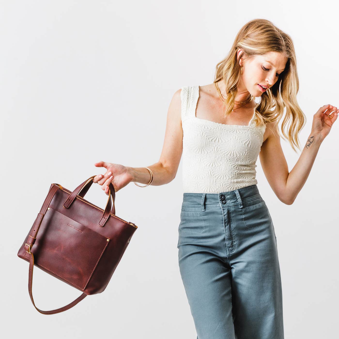 Medium Crossbody Tote