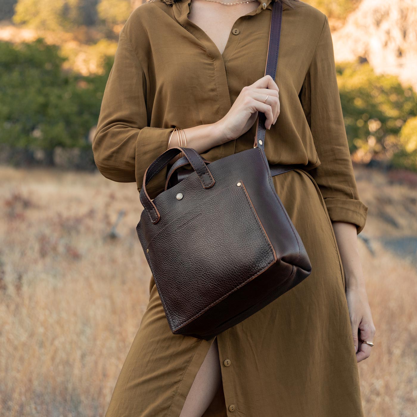 Mini Crossbody Tote