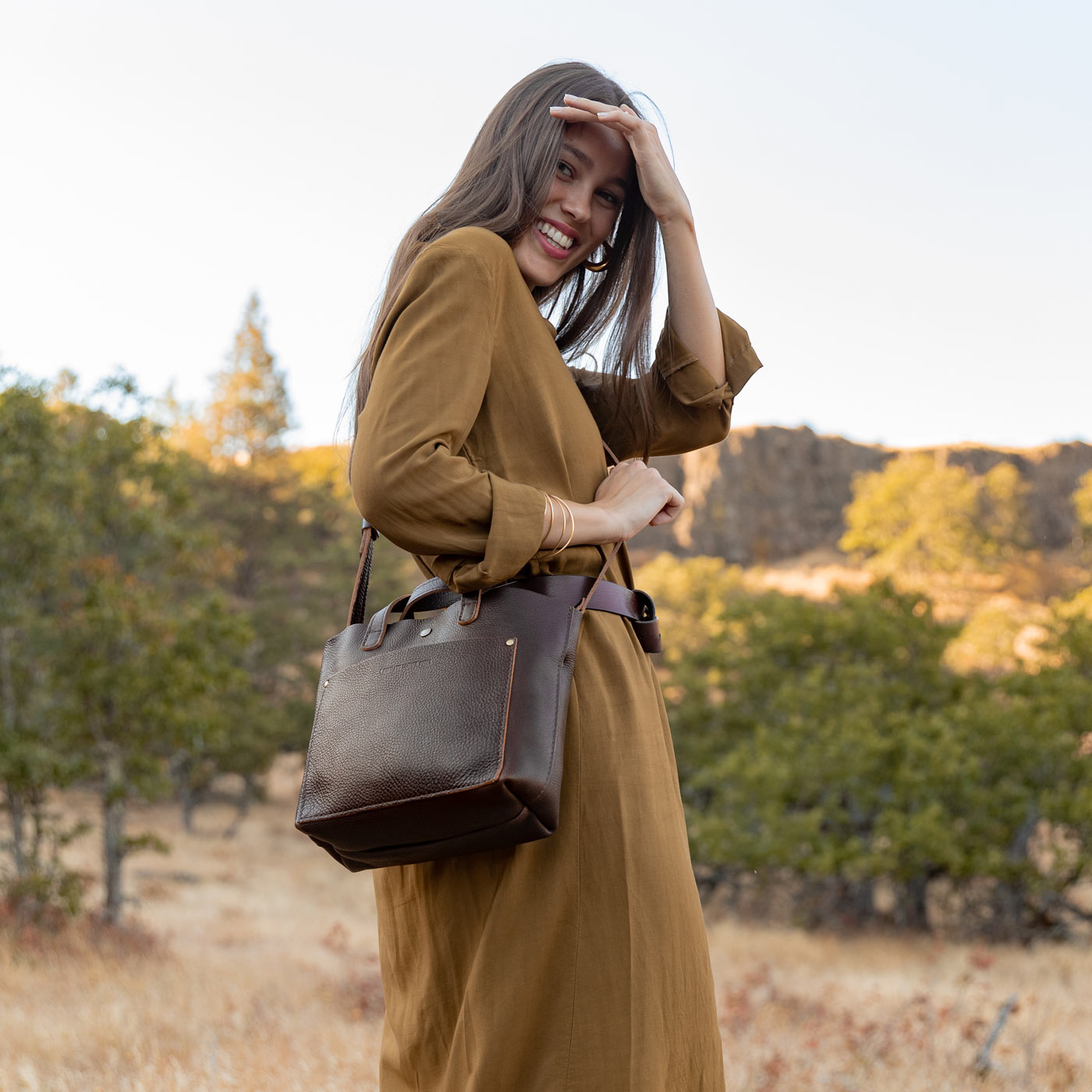 Mini Crossbody Tote
