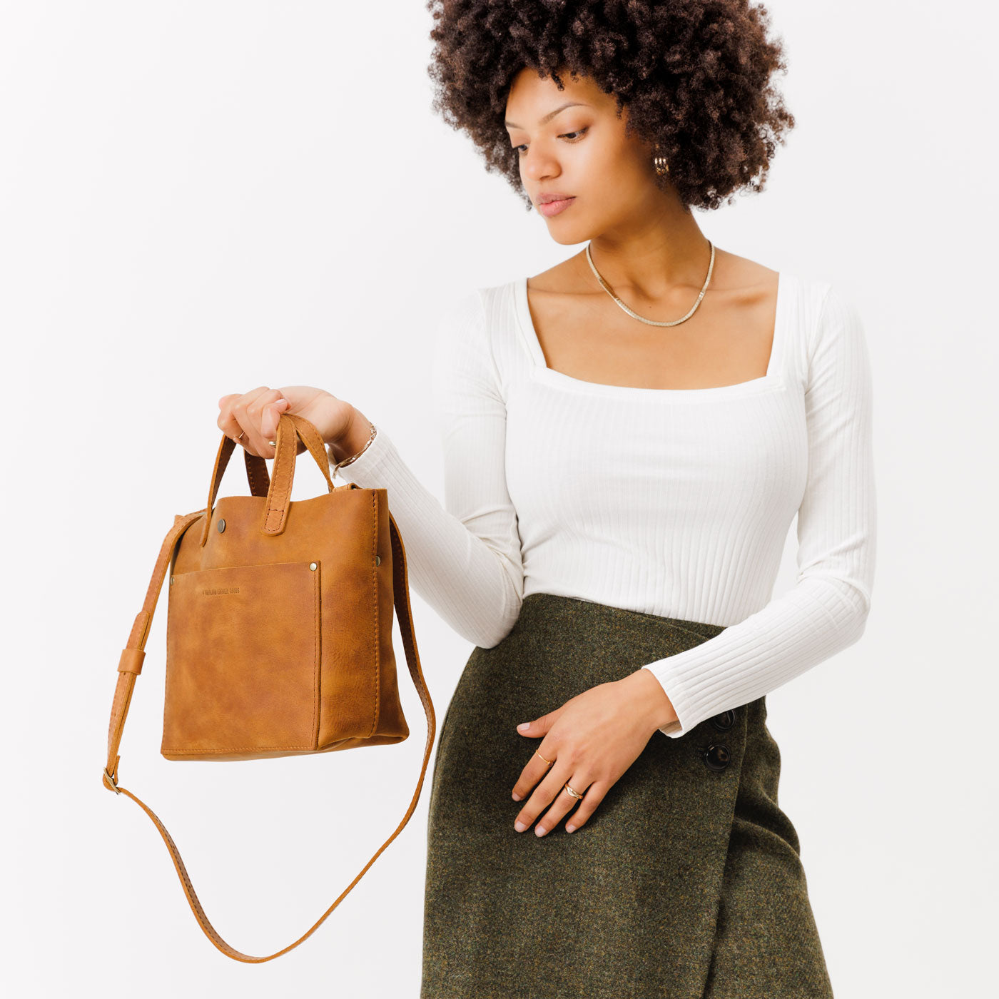 Mini Crossbody Tote