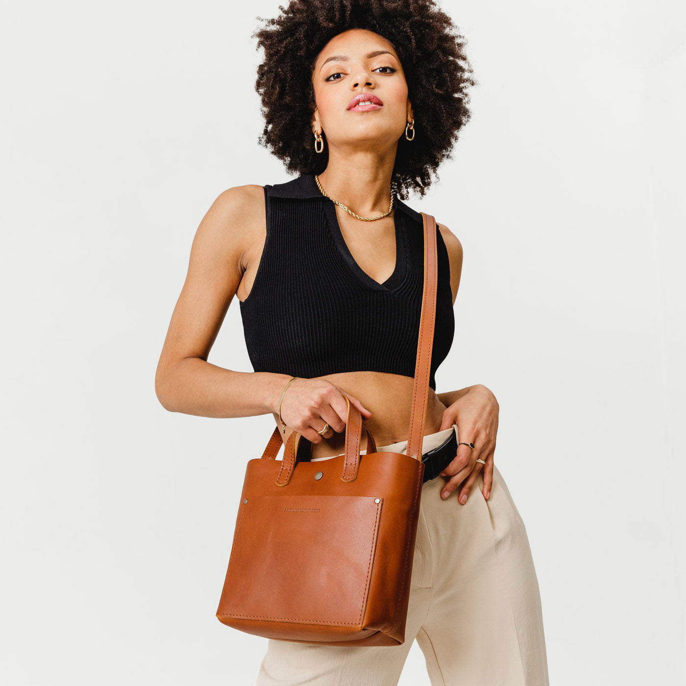 Mini Crossbody Tote