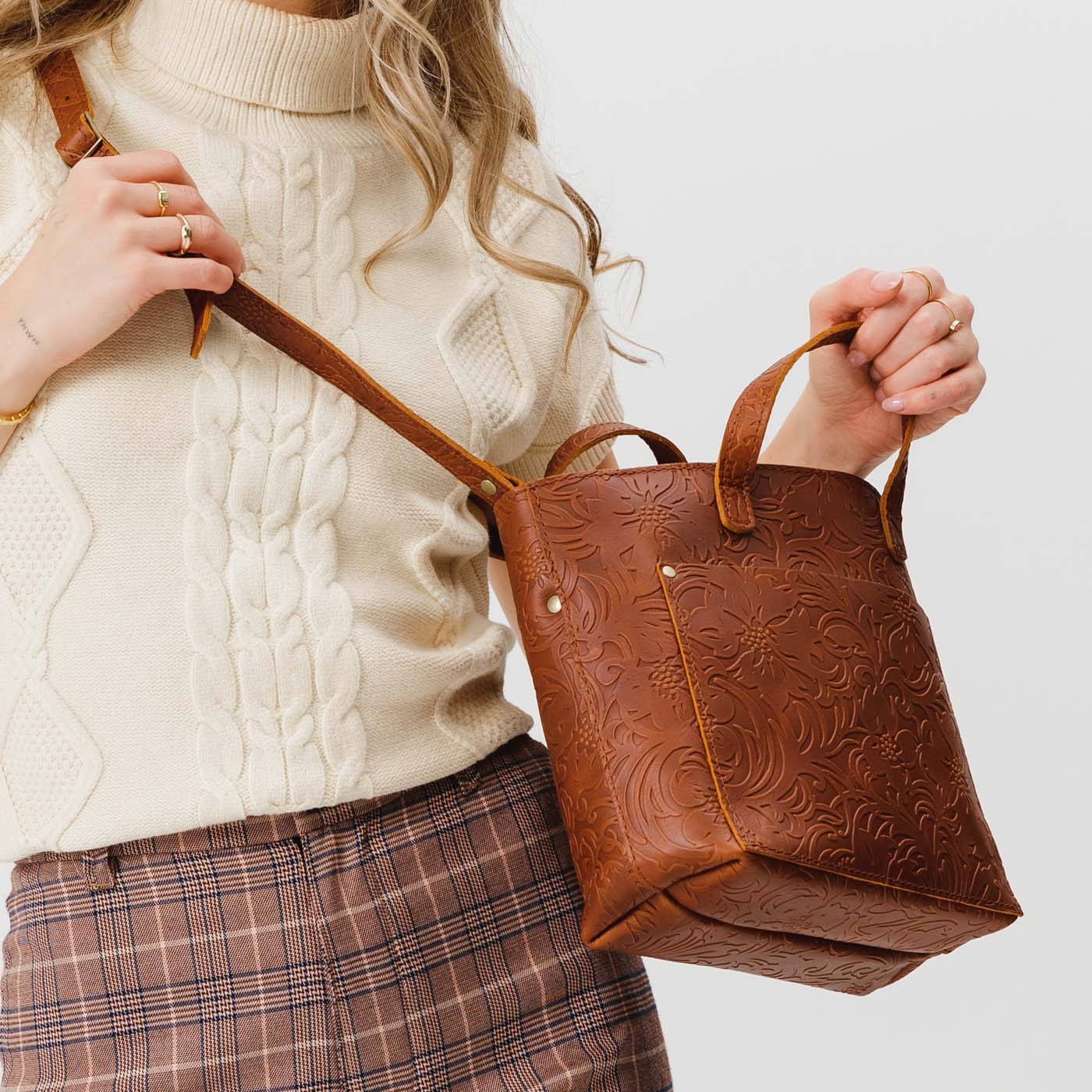 Mini Crossbody Tote