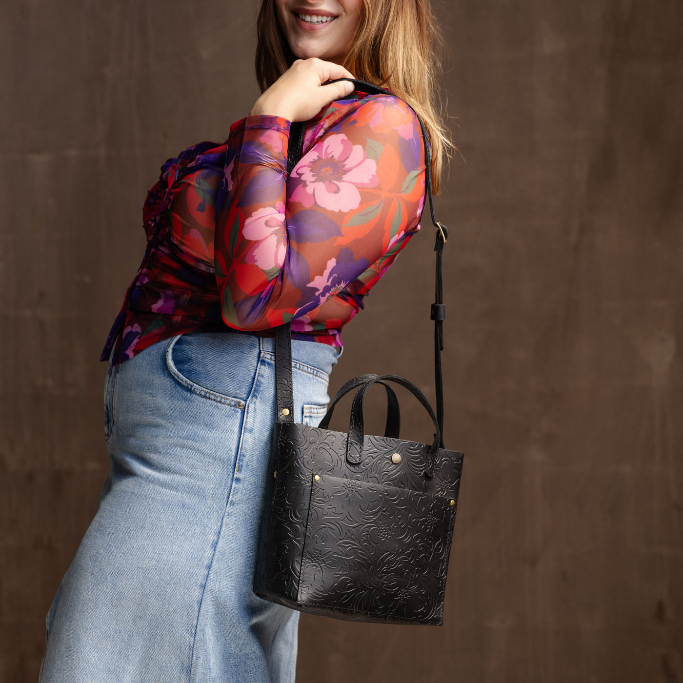 Mini Crossbody Tote