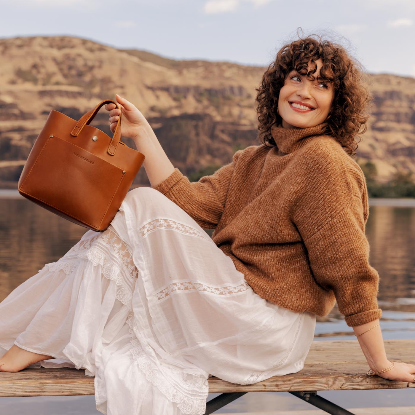Mini Crossbody Tote