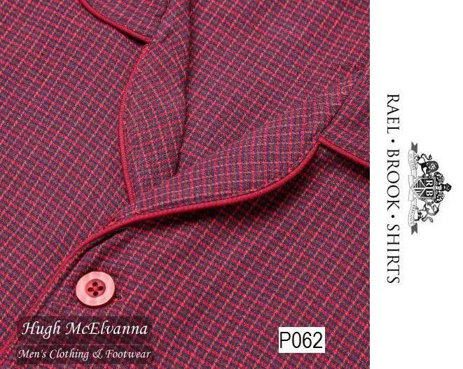 Standard Fit Check Brushed Cotton Pyjama Set by Rael Brook Style: P062