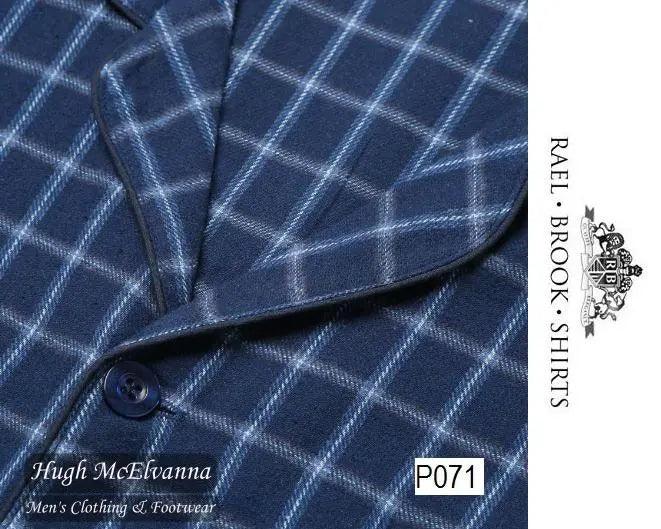 Standard Fit Check Brushed Cotton Pyjama Set by Rael Brook Style: P071