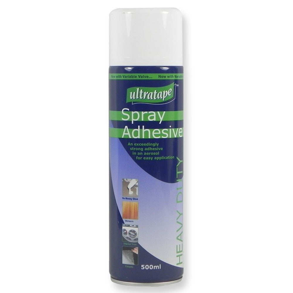 Ultratape Spray Adhesive Heavy Duty 500ml Aerosol