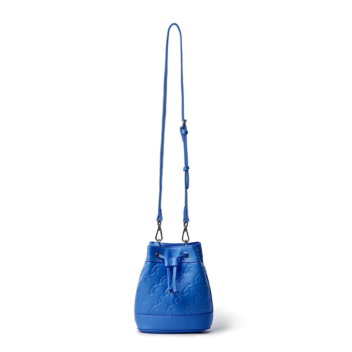 MONOGRAM MINI BUCKET BAG BLUE