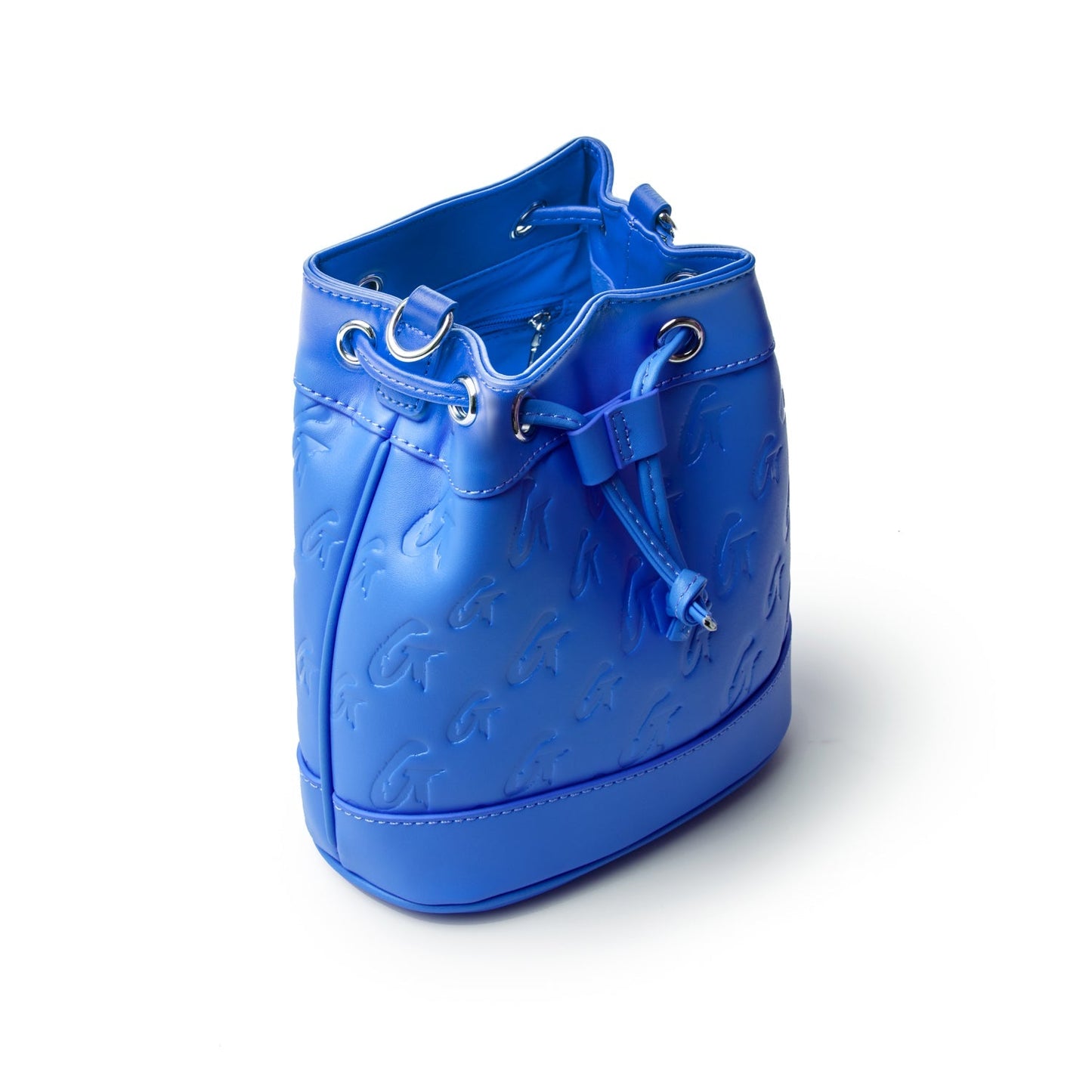 MONOGRAM MINI BUCKET BAG BLUE