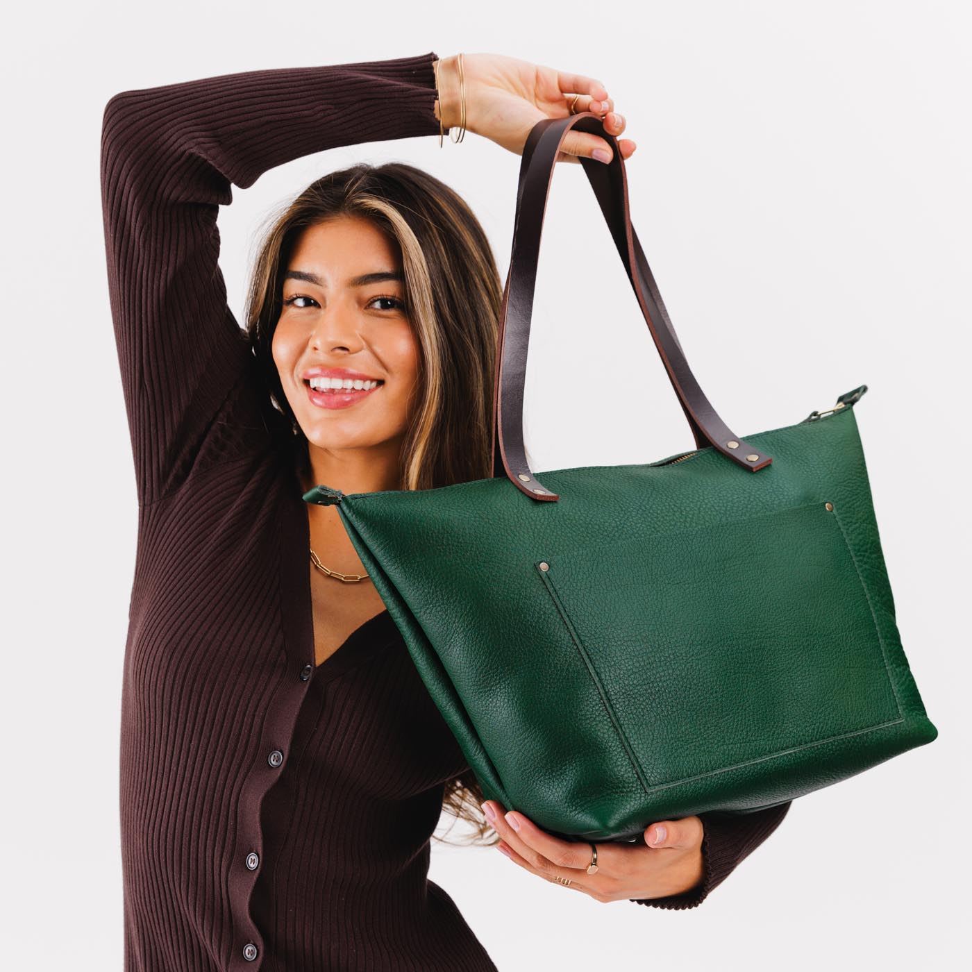 Leather Tote Bag